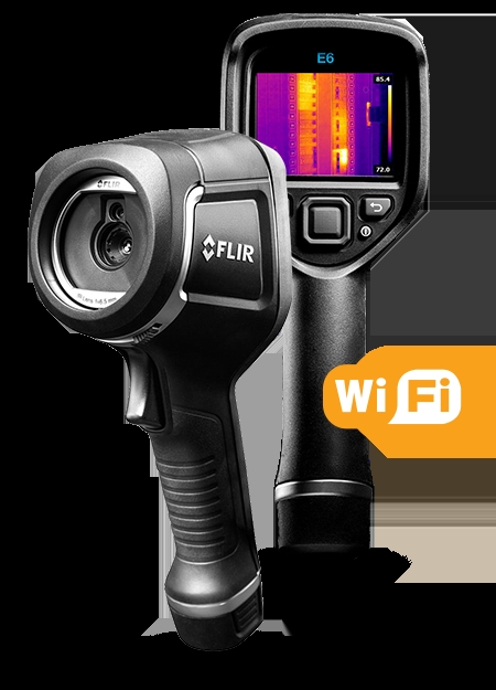 FLIR E6-XT 采用MSX?技術且具有Wi-Fi功能的紅外熱像儀
